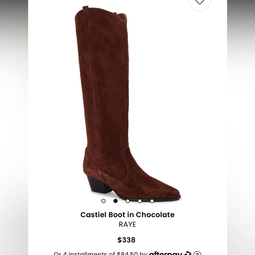 RAYE Castiel Boot (real suede leather)